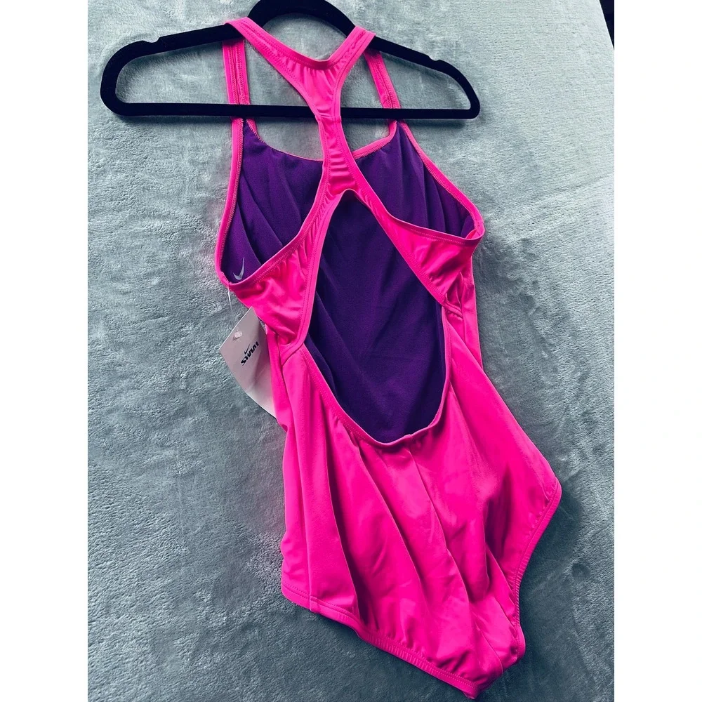 Nike Swim Effortless Essential Big Kids Girls Racerback One Piece XL